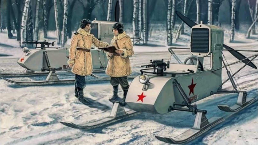 Аэросани в годы великой отечественной войны