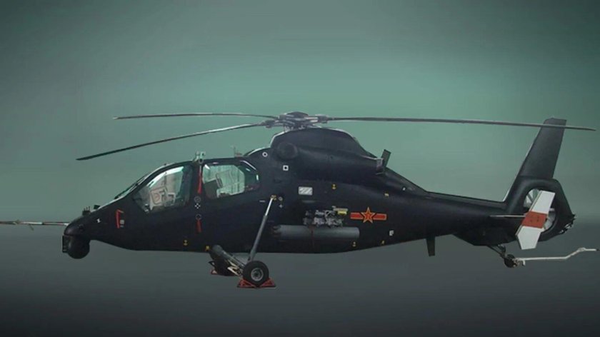 Вертолет Харбин z-19 Китай