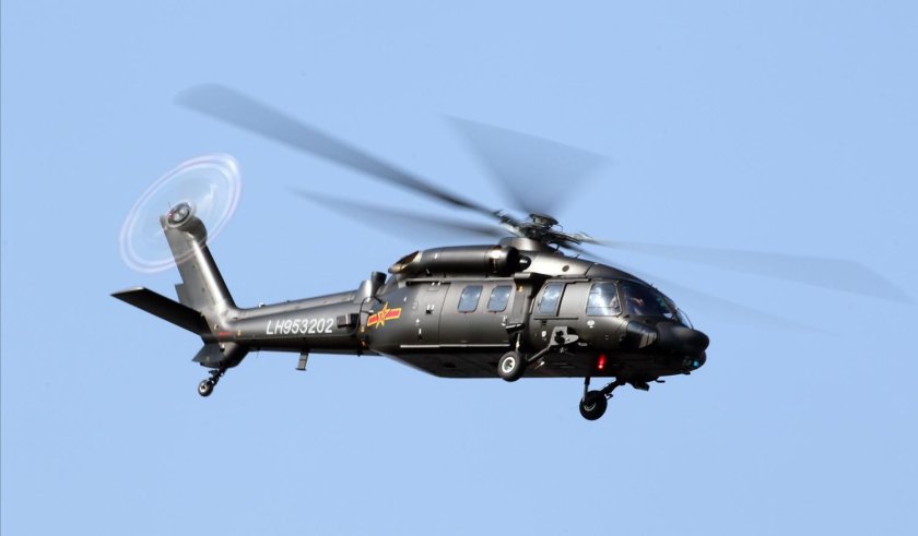 Китайский вертолет z20f