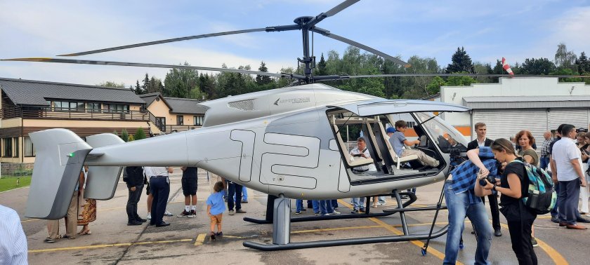 Соосный вертолёт легкий атм-121