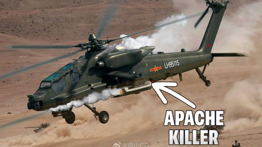 Боевой вертолет \ ah-64 apache\