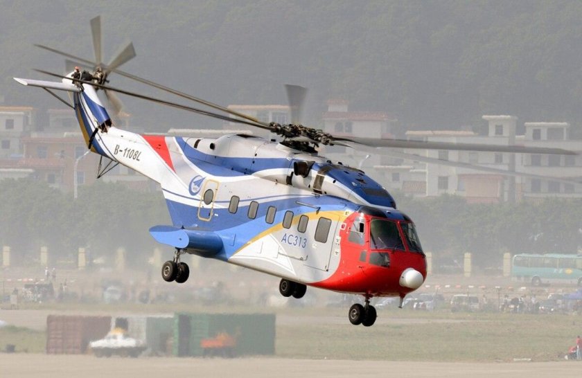 Ac313 вертолет КНР