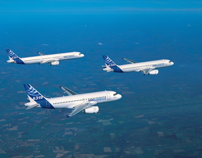 Аэробус а318-а321