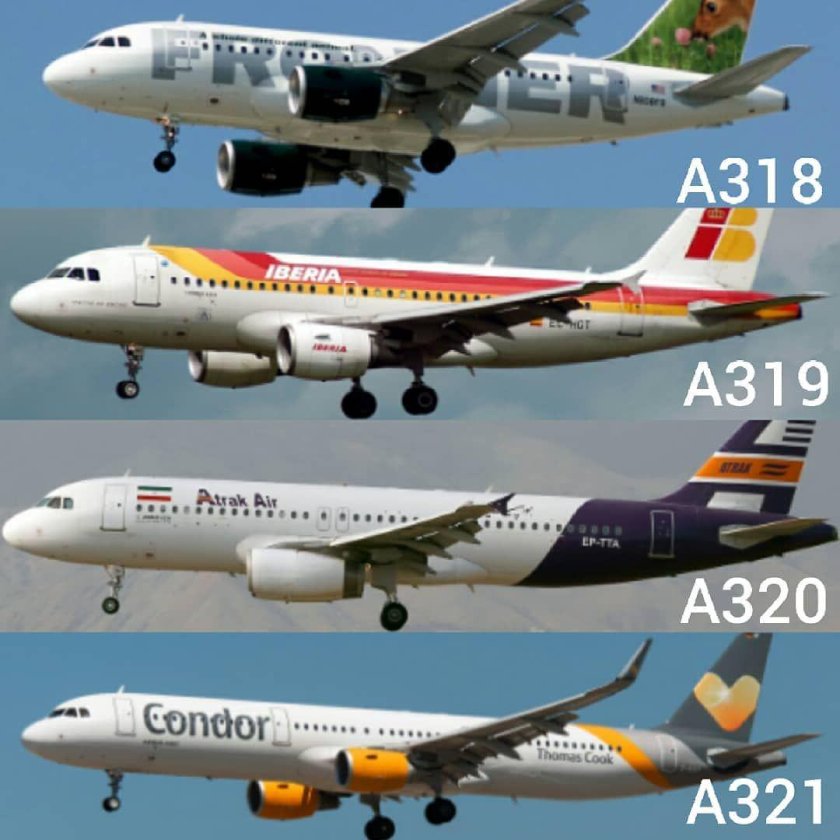 Аэробус 319 320 321