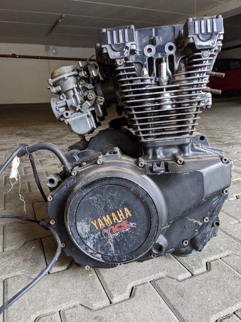 Двигатель Ямаха мотор 250 кубов