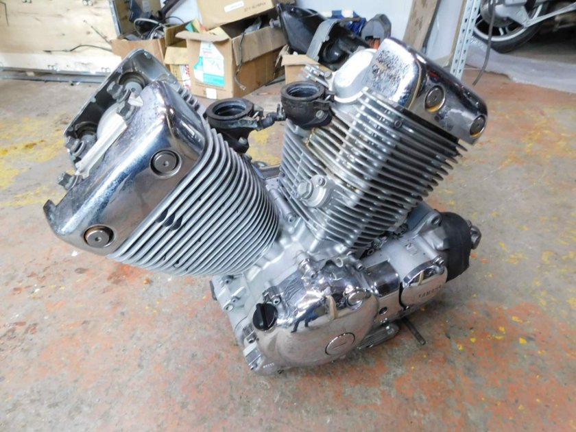 Ямаха драг стар 400 двигатель