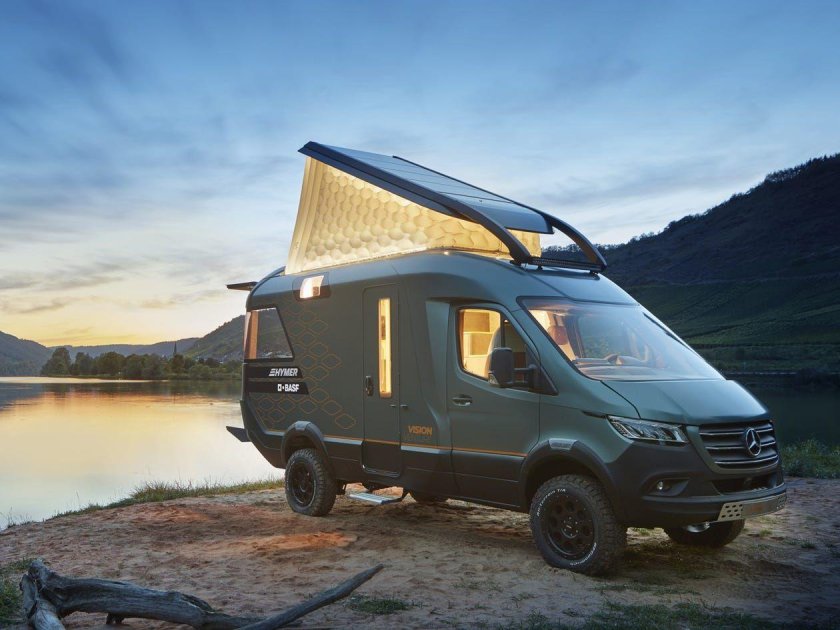 Автодом мерседес hymer
