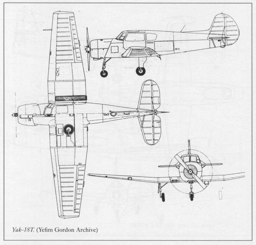 Як-18т чертежи