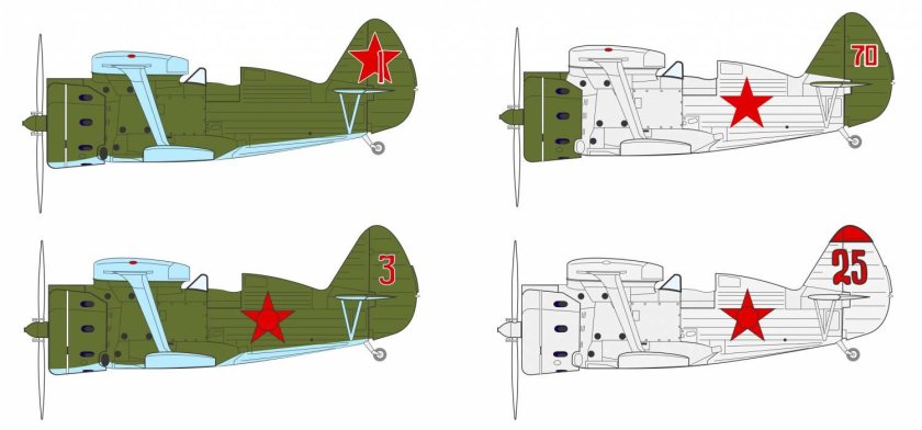 И-153 Чайка чертеж
