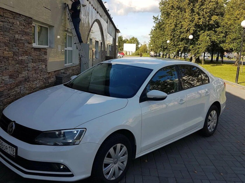 Фольксваген Джетта 6 белая