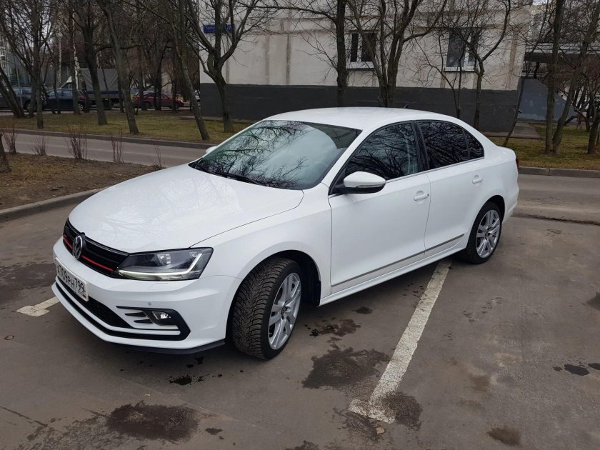 Volkswagen Jetta 6 белый