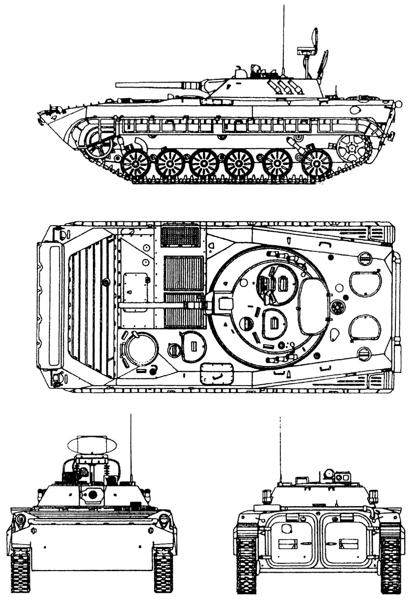 Разведывательная машина БРМ-1к