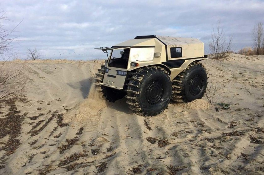 Вездеход амфибия Шерп