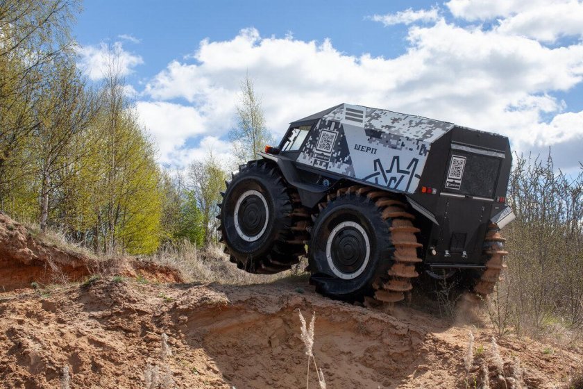 Вездеход амфибия Шерп