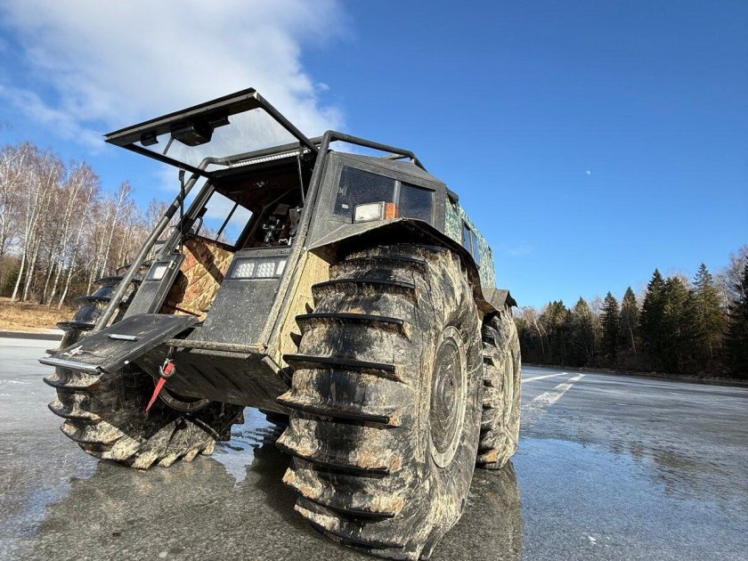 Снегоболотоход шерп