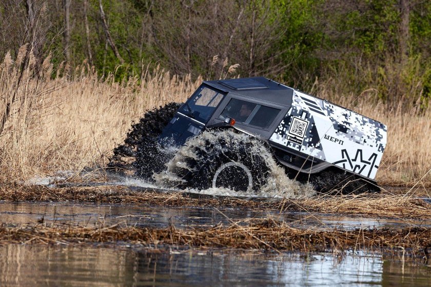 Вездеход болотоход Шерп