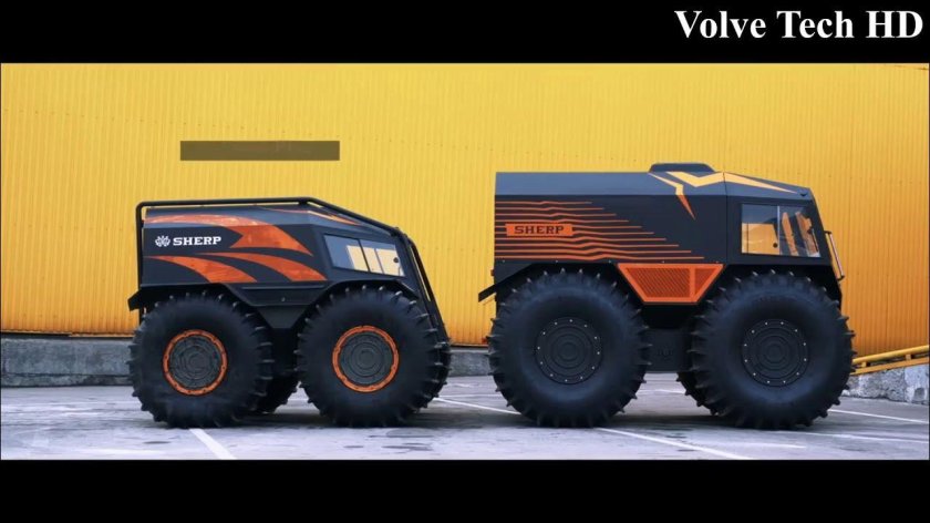 Шерп 10 колесный вездеход