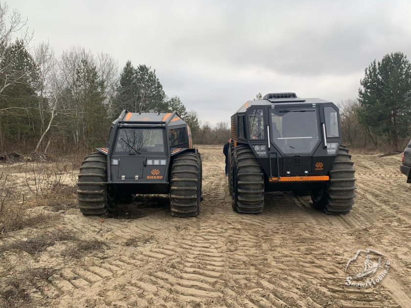 Вездеход болотоход Шерп