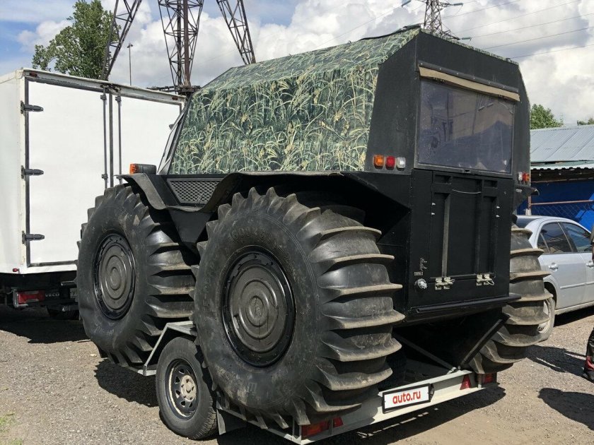 Шерп 10 колесный вездеход