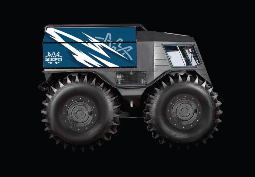 Вездеход болотоход Шерп