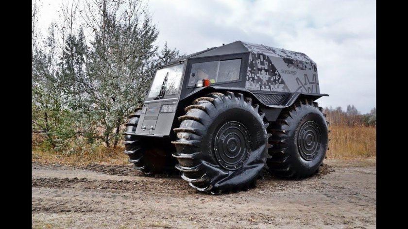 Вездеход болотоход Шерп