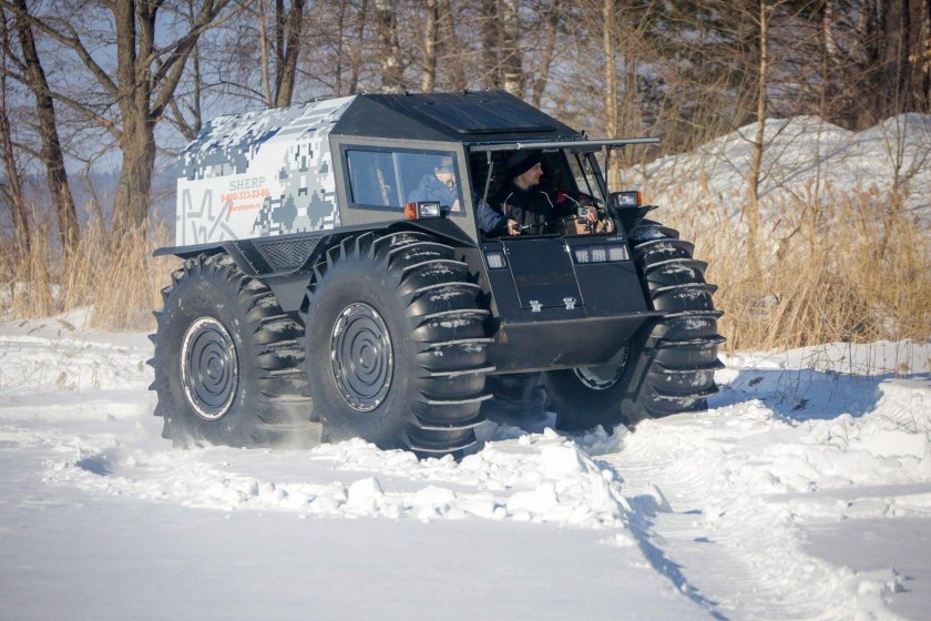 Вездеход болотоход Шерп