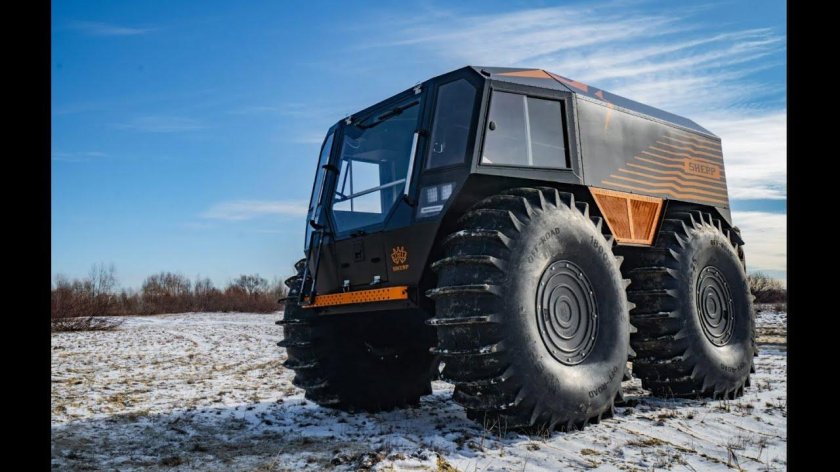 Вездеход амфибия Шерп
