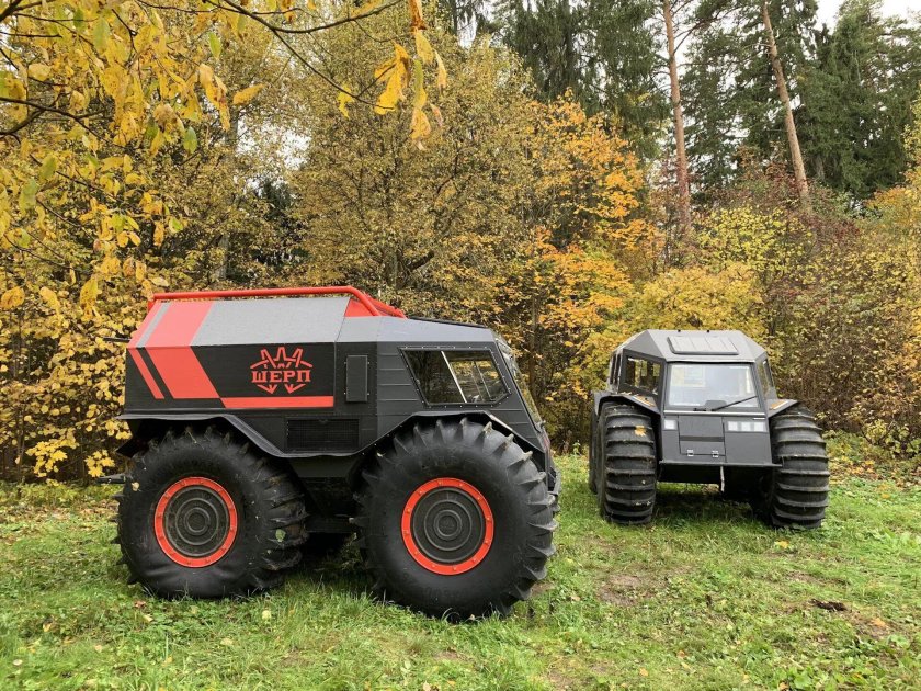 Вездеход болотоход Шерп
