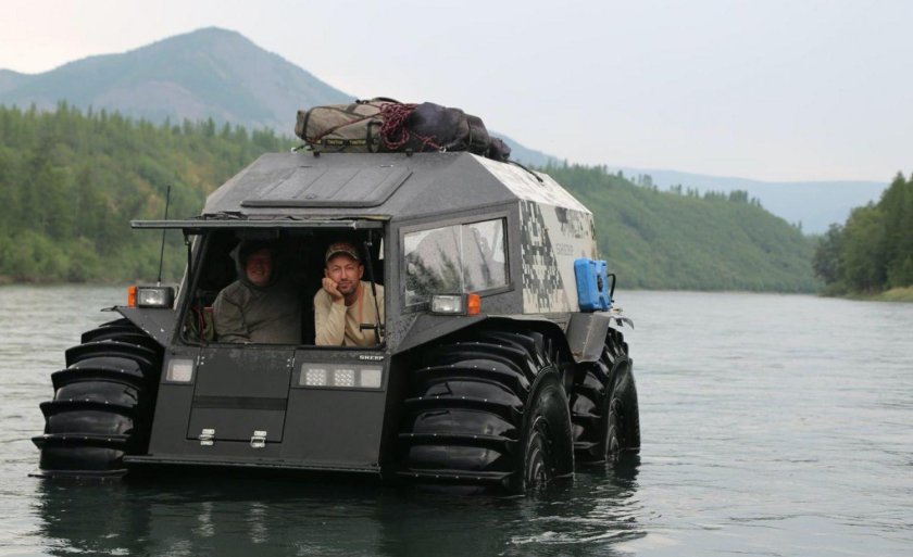 Вездеход амфибия Шерп