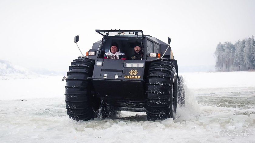 Вездеход амфибия Шерп