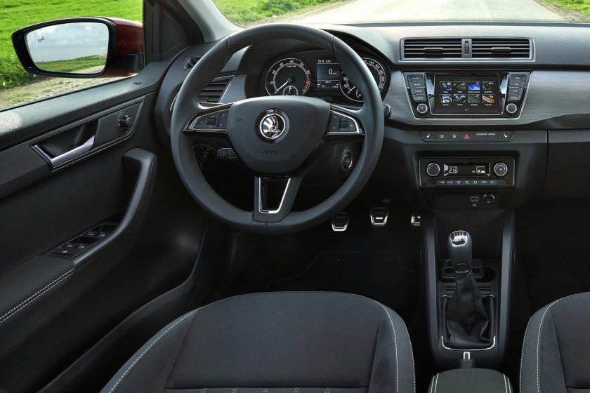 Шкода Фабия 2021 салон