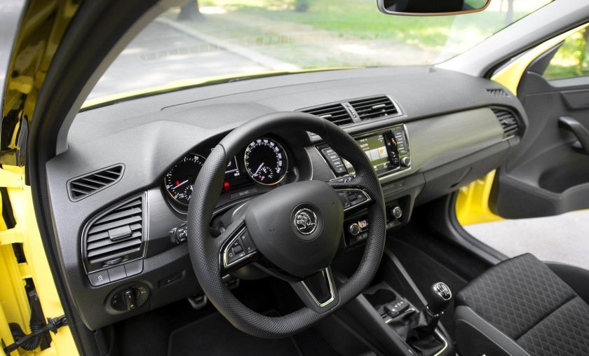 Skoda Fabia 2022 салон