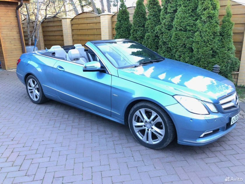 Mercedes купе кабриолет 2010