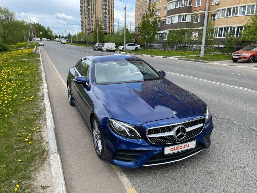 Мерседес синий кавансит