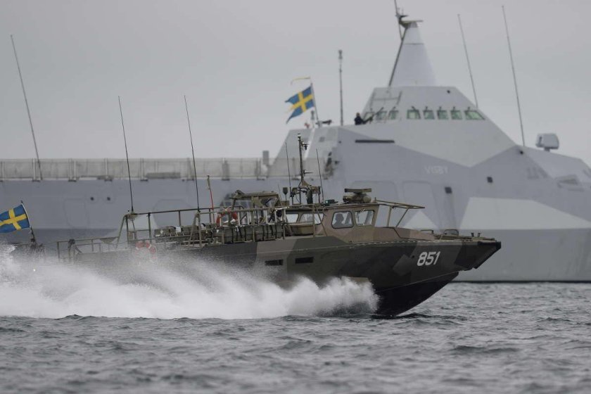 Корабль ВМС Швеции