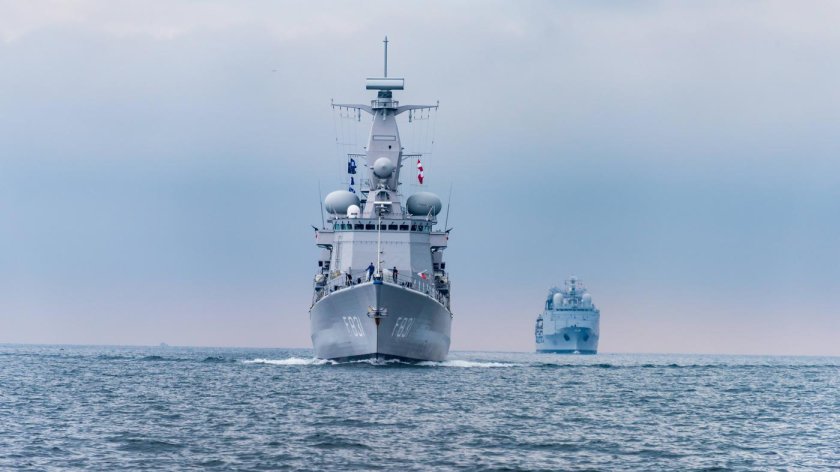 Учения НАТО В финском заливе 2024