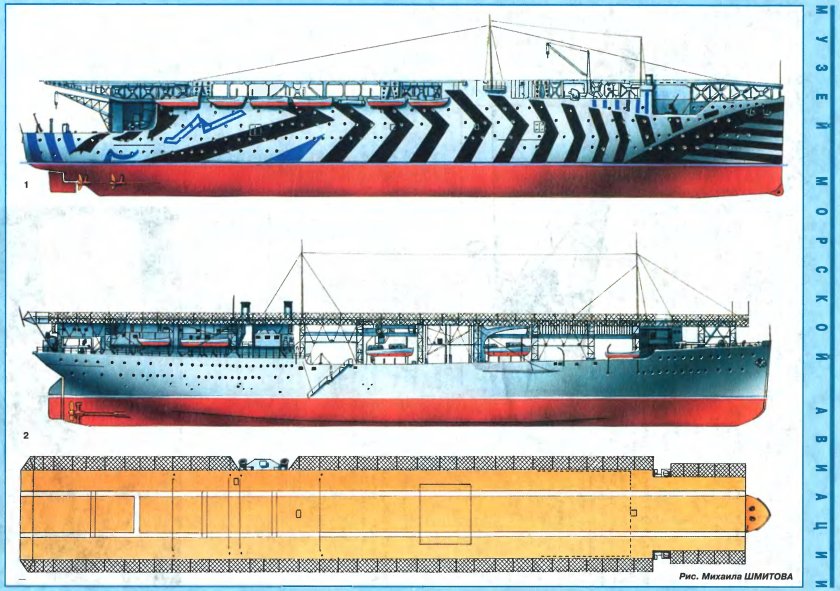 Британский авианосец HMS Argus