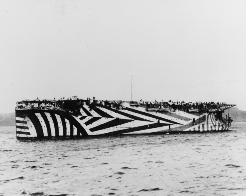 Камуфляж кораблей первой мировой войны