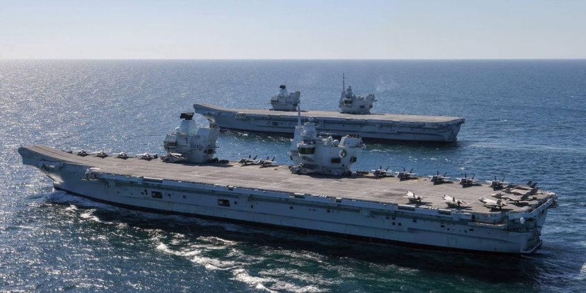 Авианосец HMS Prince of Wales