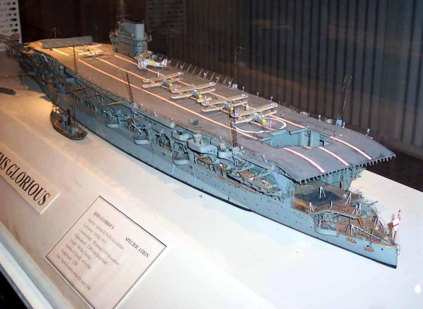 HMS Argus 1917 модель