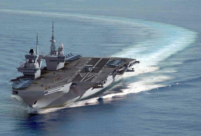 Porte-avions 2 (pa2) ВМС Франции