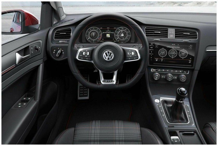 Volkswagen golf 2018 gti салон