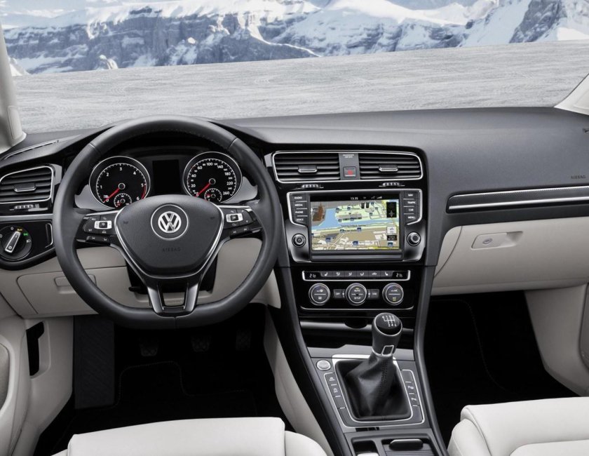 Фольксваген гольф 2017 салон