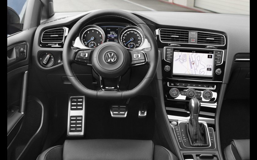 VW Golf mk7 салон