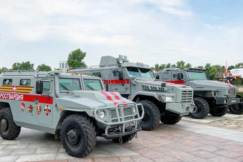 КАМАЗ Росгвардии броневик