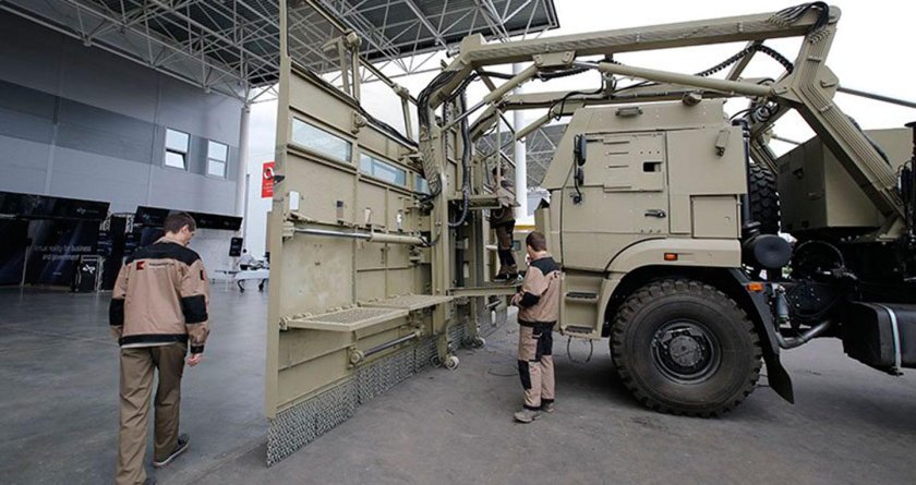 КАМАЗ щит Калашников