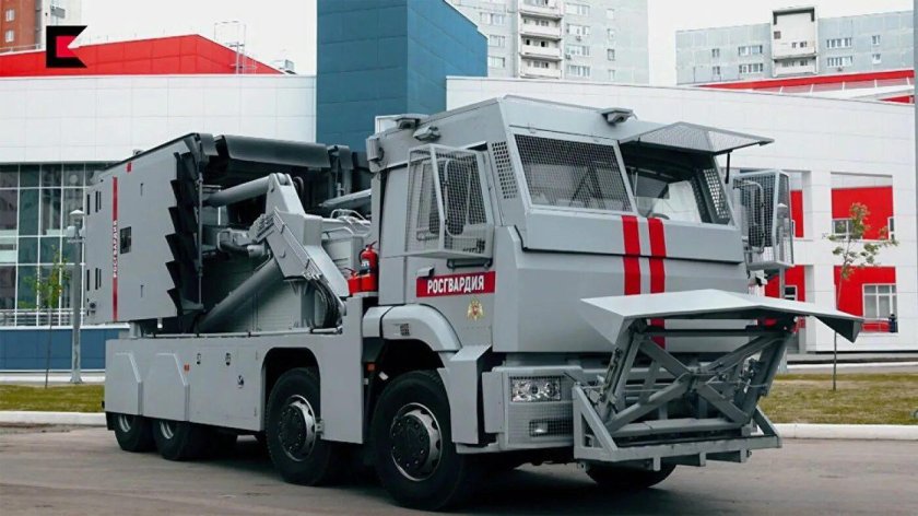 Комплекс стена Росгвардия