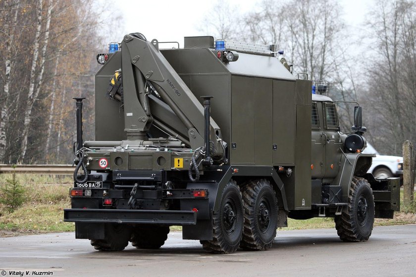 Специальная Инженерная машина «Торнадо» на шасси Урал-4320