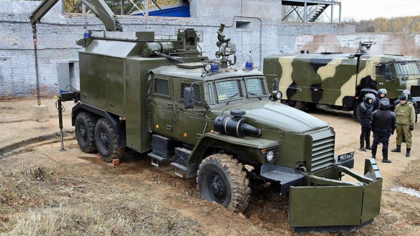 Специальная Инженерная машина «Торнадо» на шасси Урал-4320