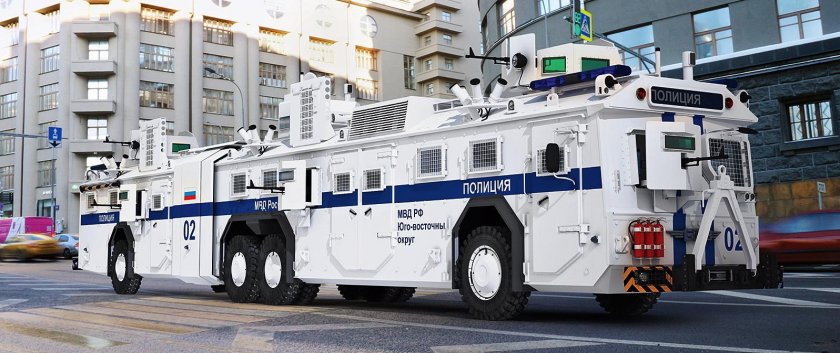 Бронебус полиции